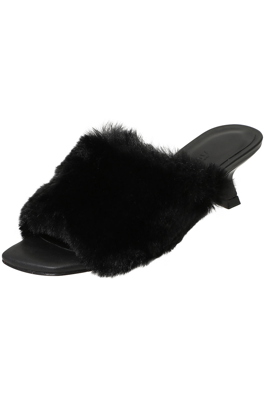 プルミエ アロンディスモン/1er Arrondissementの【PELLICO SUNNY】ファーサンダル(ブラック/B1053BSH396)