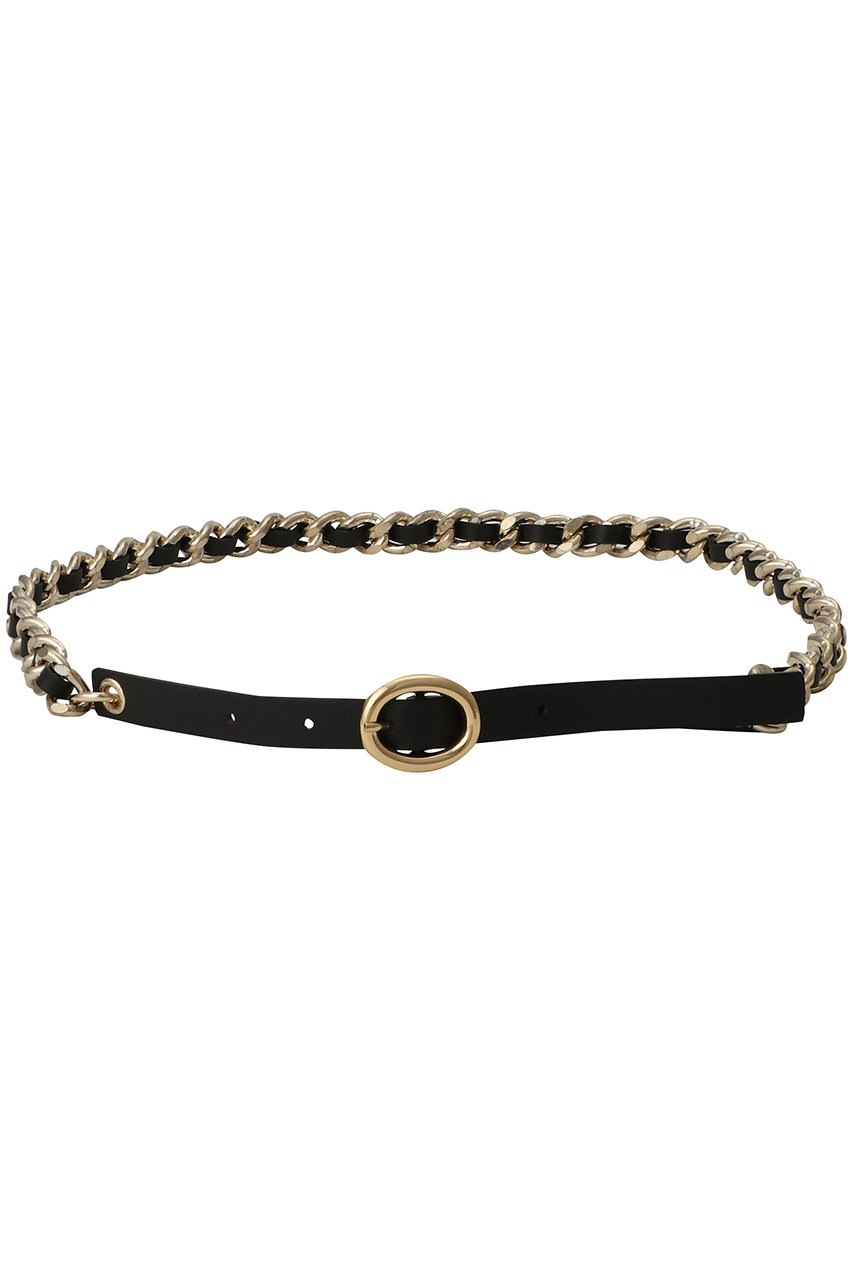 1er Arrondissement 【LEFIJE】ベルト (ブラック, F) プルミエ アロンディスモン ELLE SHOP