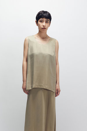 プルミエ アロンディスモン/1er Arrondissementのキュプラフィブリルタンクトップ(110400/110401)