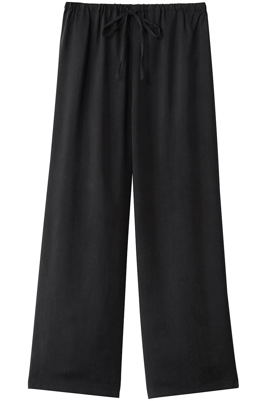 プルミエ アロンディスモン/1er Arrondissementのキュプラフィブリルイージーパンツ(ブラック/B1054AFP008)