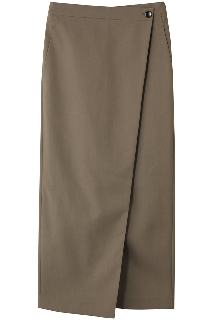 プルミエ アロンディスモン/1er ArrondissementのTWトロピカルラップスカート(モカ/B1054AFS004)