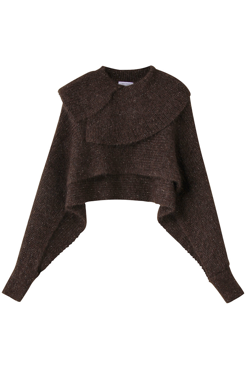 1er Arrondissement 【near NIPPON】ニット (ブラウン, F) プルミエ アロンディスモン ELLE SHOP 1er Arrondissement 【near NIPPON】ニット (ブラウン, F) プルミエ アロンディスモン ELLE SHOP