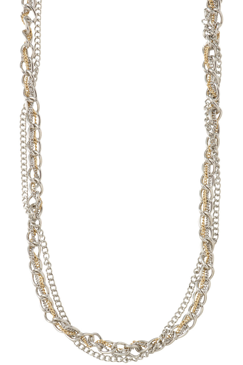 プルミエ アロンディスモン/1er Arrondissementの【Bijou R.I】トリプルチェーンネックレス(シルバー/B1053BAC383)