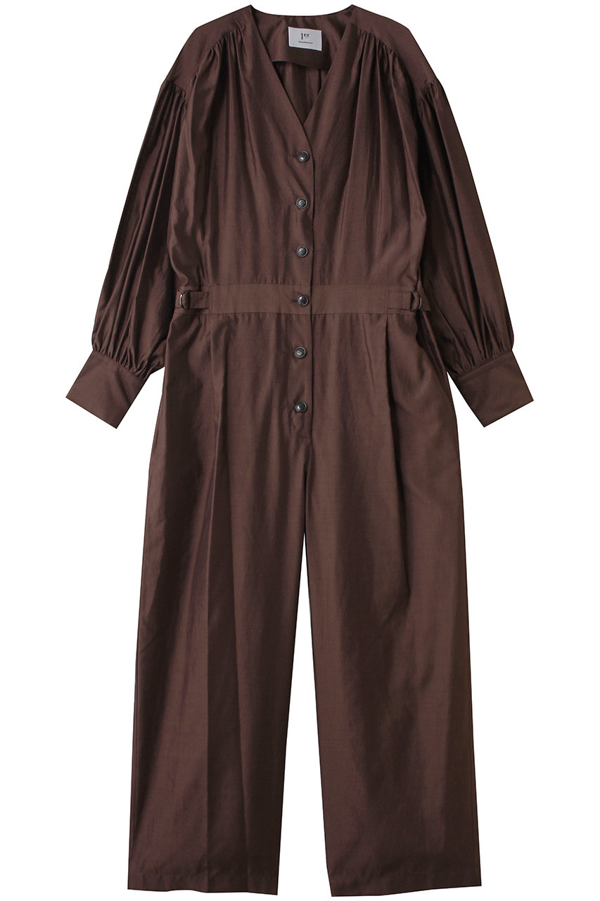 プルミエ アロンディスモン/1er Arrondissementのシルクコンビネゾン(ブラウン/B1054AFA014)
