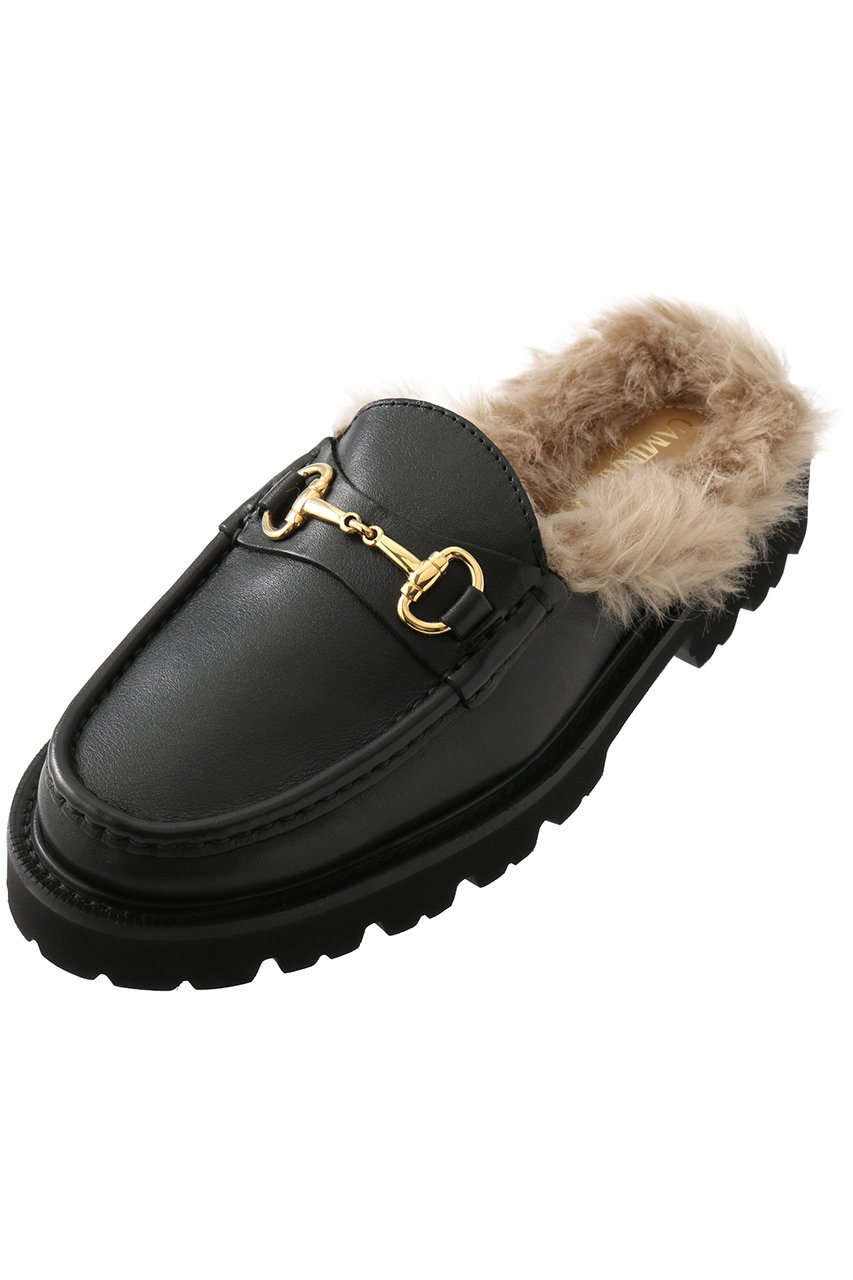 プルミエ アロンディスモン/1er Arrondissementの【CAMINANDO】ファービットミュール(ブラック/B1053BSH381)