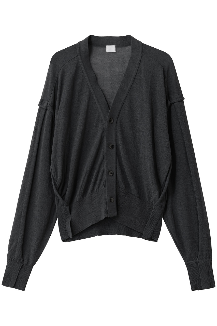 1er Arrondissement 【NEPLA】カーディガン (ダークグレー, 1) プルミエ アロンディスモン ELLE SHOP