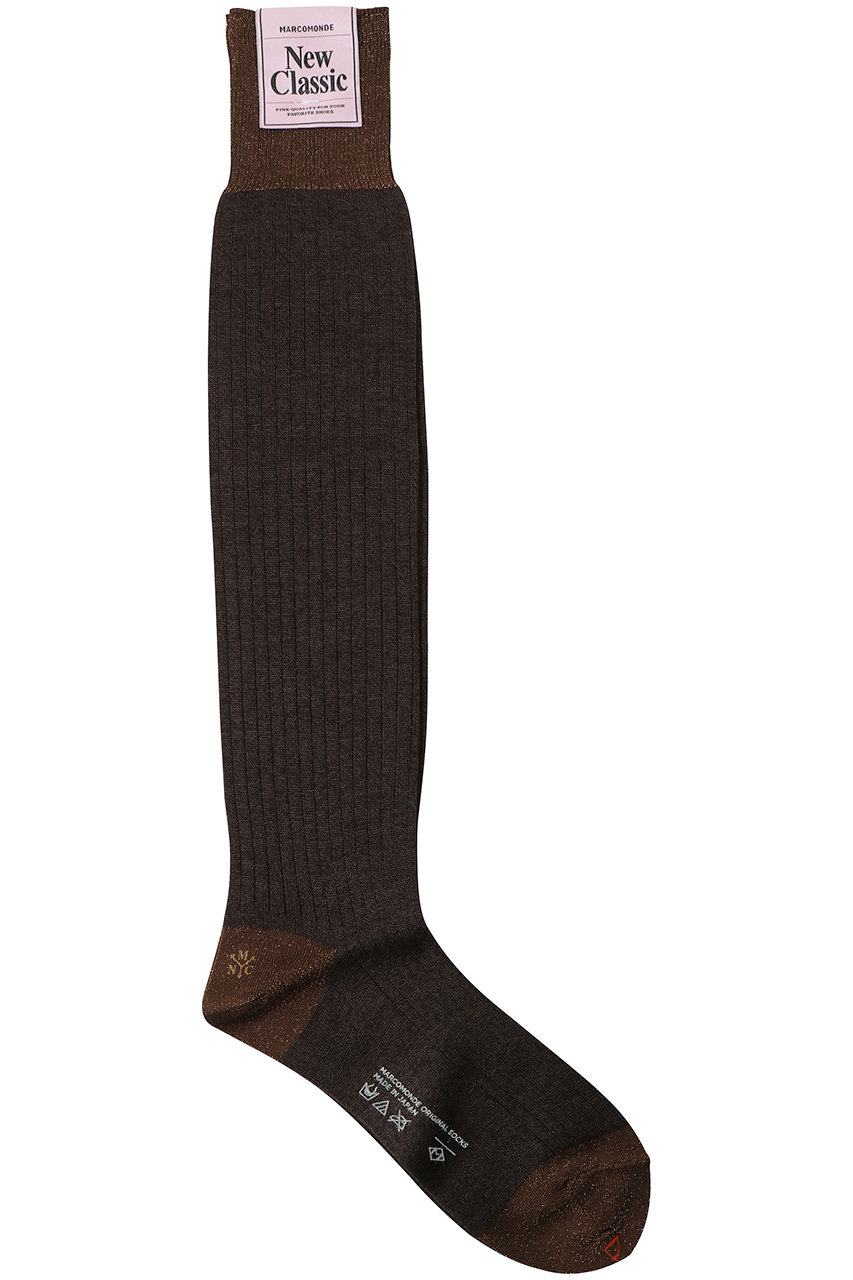 【MARCOMONDE】グリッターハイソックス
