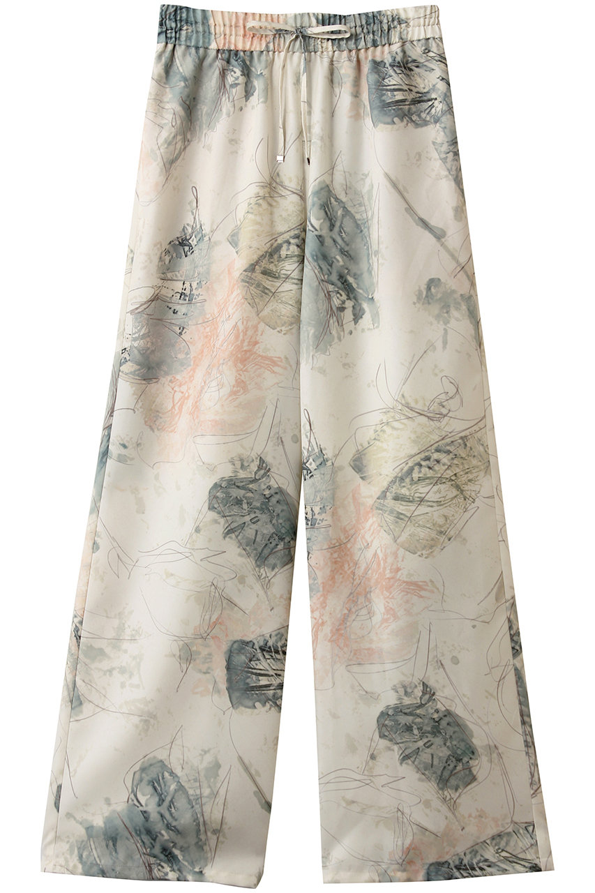 アートプリントパンツ