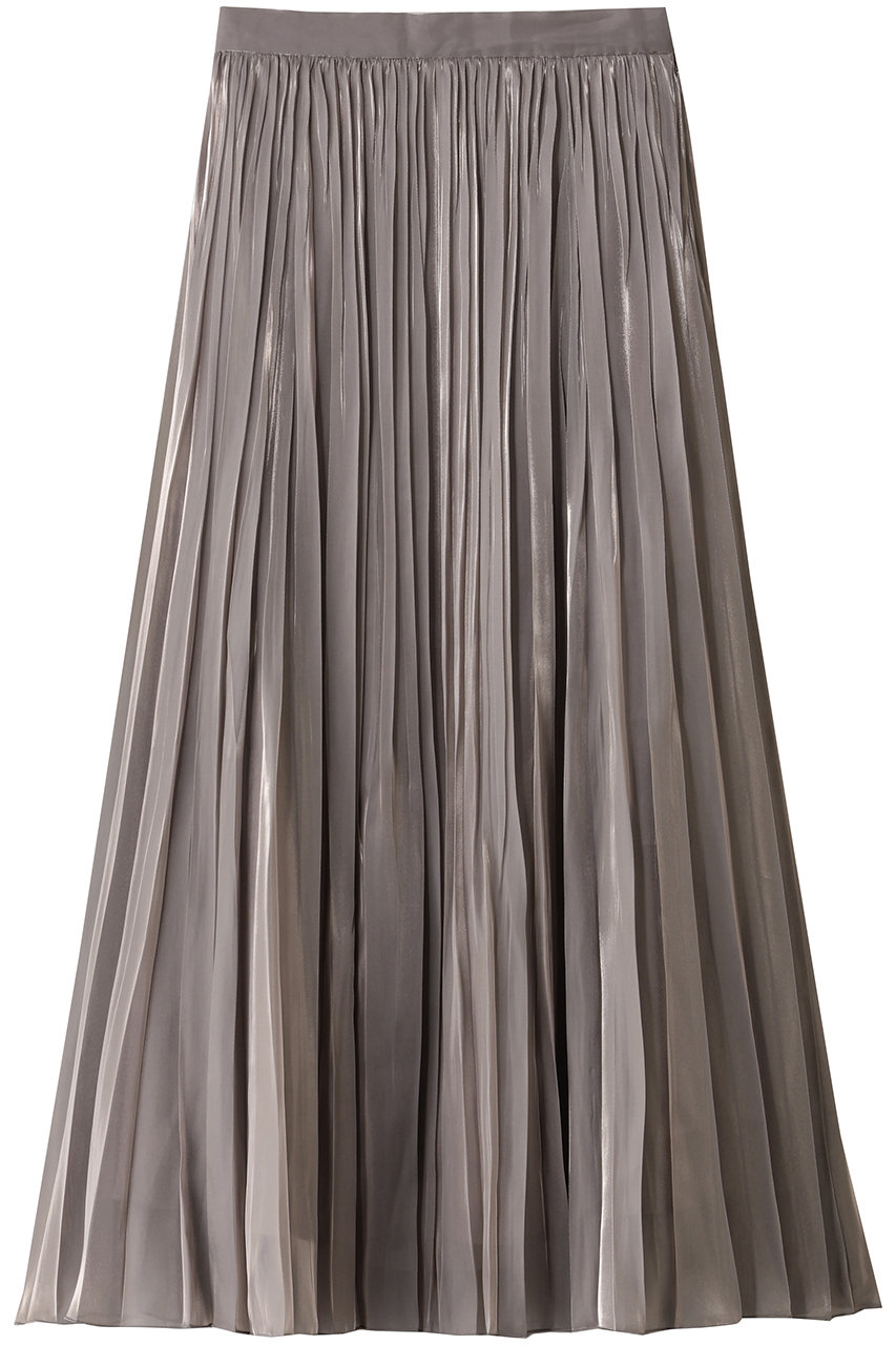 1er Arrondissement ブライトシャンブレープリーツスカート (グレージュ, 36) プルミエ アロンディスモン ELLE SHOP 1er Arrondissement ブライトシャンブレープリーツスカート (グレージュ, 36) プルミエ アロンディスモン ELLE SHOP