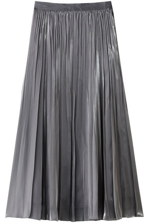 プルミエ アロンディスモン/1er Arrondissementのブライトシャンブレープリーツスカート(110700/110703)