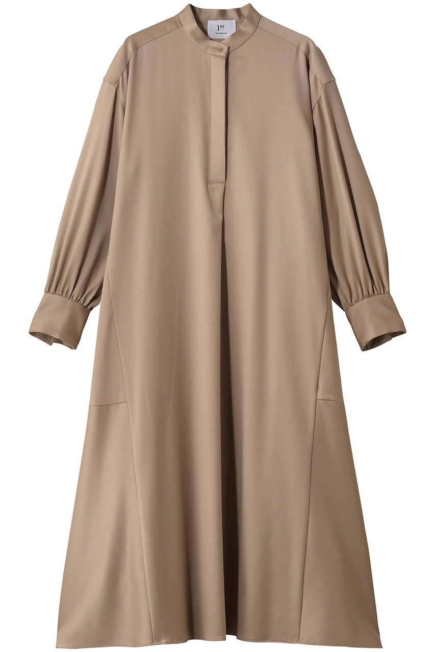 1er Arrondissement(プルミエ アロンディスモン)｜ウールサテンシャツ