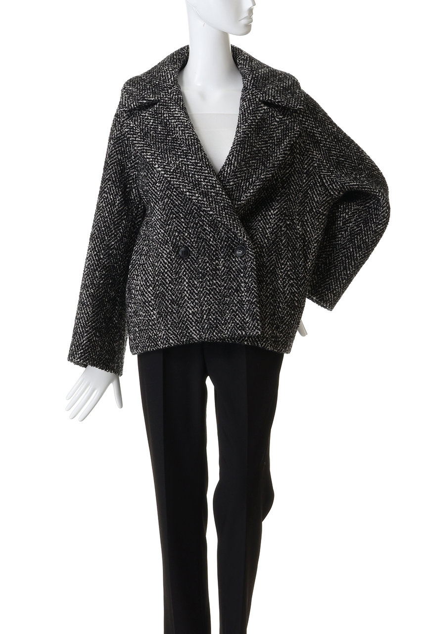 1er Arrondissement ワンピース ツイード ラメ ワンピース ラメ