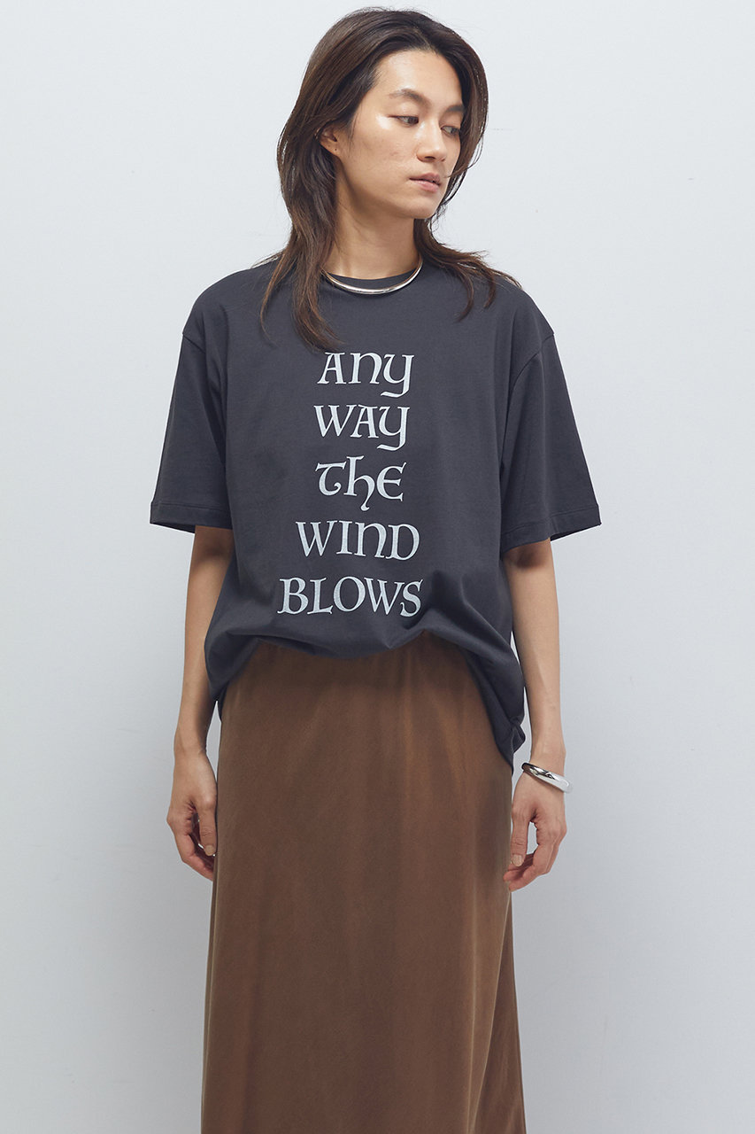1er Arrondissement ロゴプリントTシャツ (ブラック, F) プルミエ アロンディスモン ELLE SHOP 1er Arrondissement ロゴプリントTシャツ (ブラック, F) プルミエ アロンディスモン ELLE SHOP
