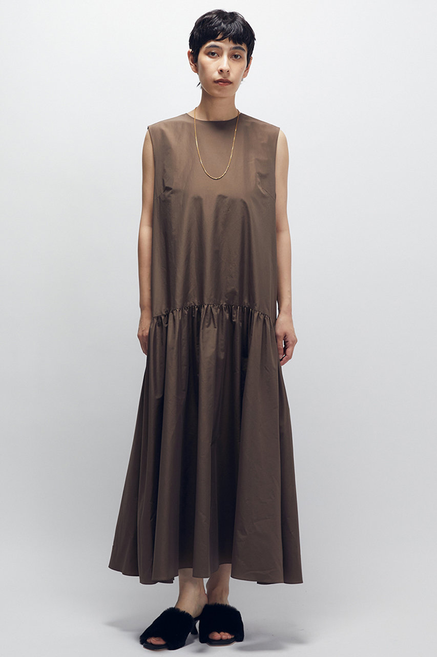 1er Arrondissement ライトタイプライターワンピース (モカ, 36) プルミエ アロンディスモン ELLE SHOP 1er Arrondissement ライトタイプライターワンピース (モカ, 36) プルミエ アロンディスモン ELLE SHOP