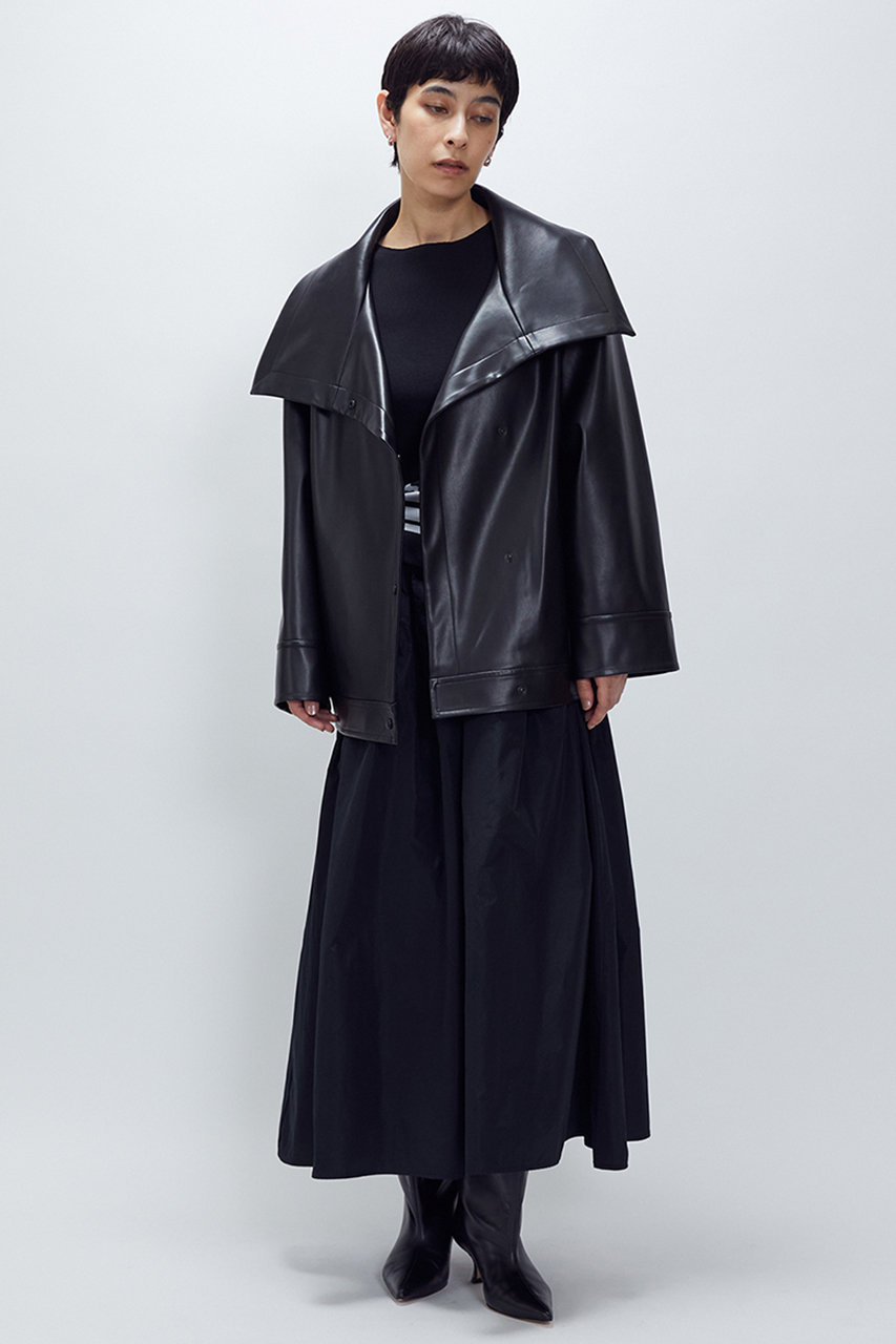 I179 美品 M 38 モラビトプルミエ ドッキング ロングワンピ レディース I179 美品 M 38 モラビトプルミエ ドッキング ロングワンピ