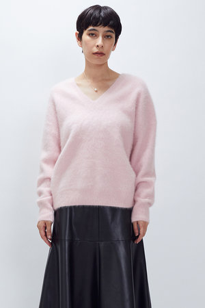 プルミエ アロンディスモン/1er ArrondissementのFOXカシミアVネックプルオーバー(110300/110301)