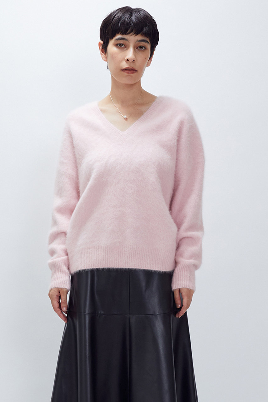 FOXカシミアVネックプルオーバー