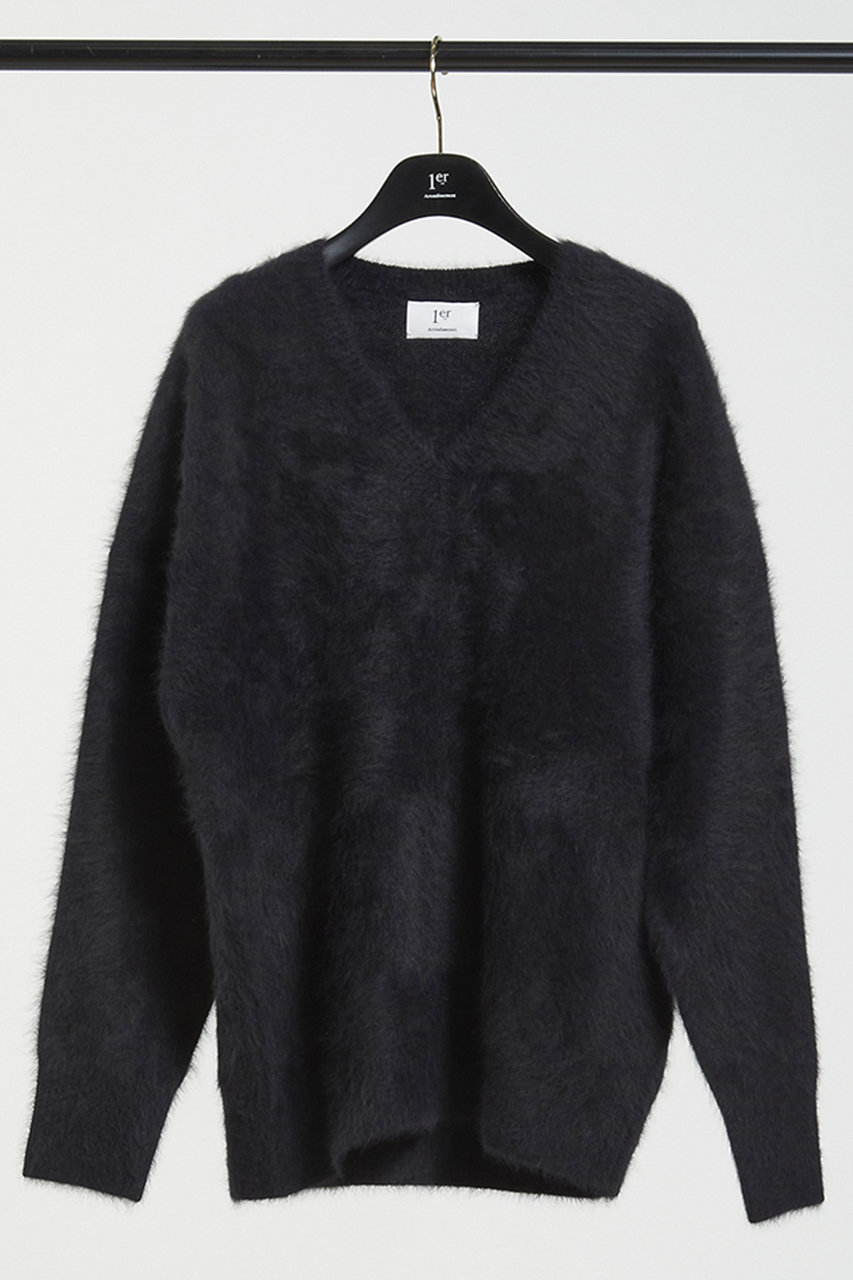 FOXカシミアVネックプルオーバー