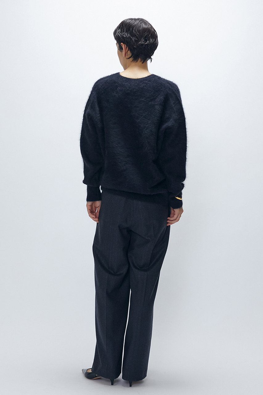 1er Arrondissement / プルミエアロンディスモン | ウール カシミヤ クルーネックプルオーバーセーター | ブラック | レディース 1er Arrondissement / プルミエアロンディスモン | ウール カシミヤ