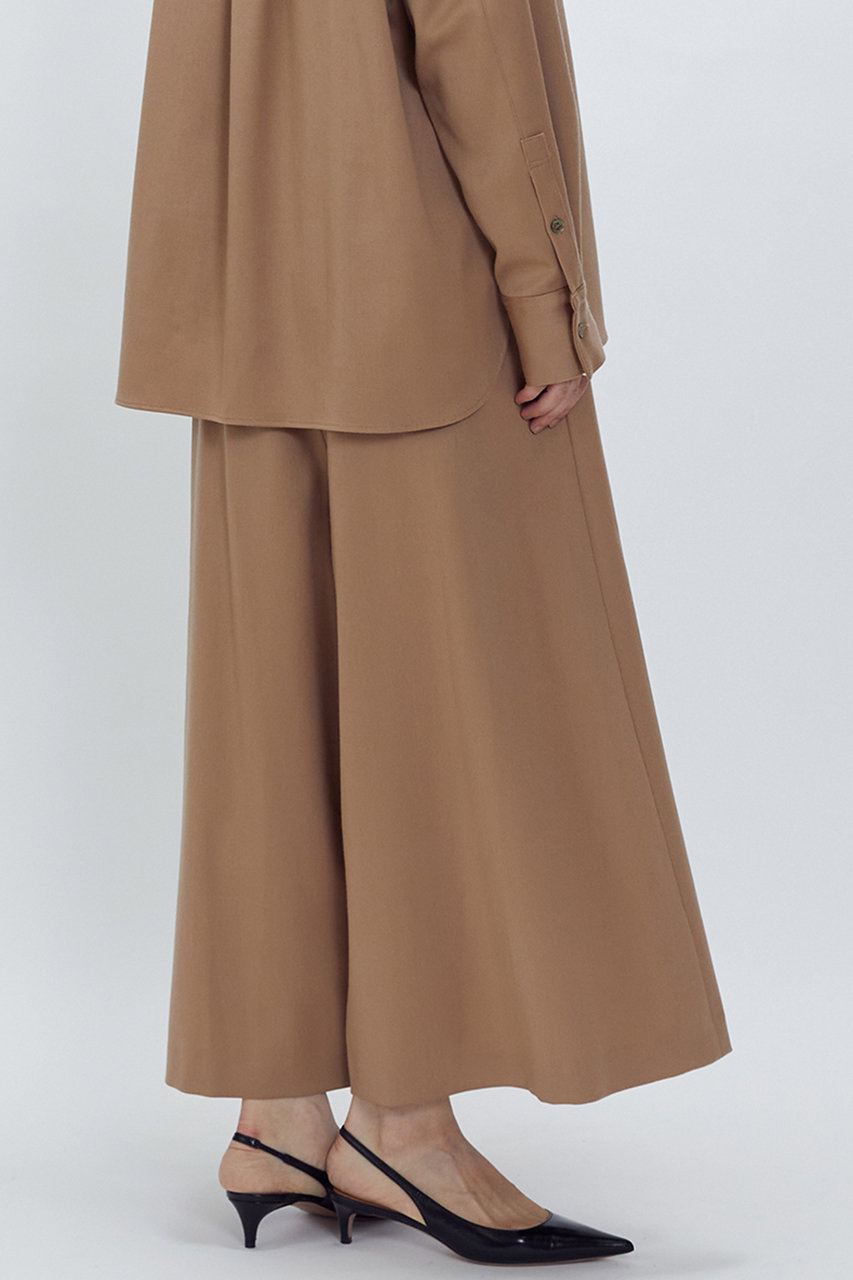 新品 ★半額★1er プルミエ アロンディスモン ウールサテンキュロットパンツ 1er Arrondissement(プルミエ アロンディスモン)｜ウールサテン