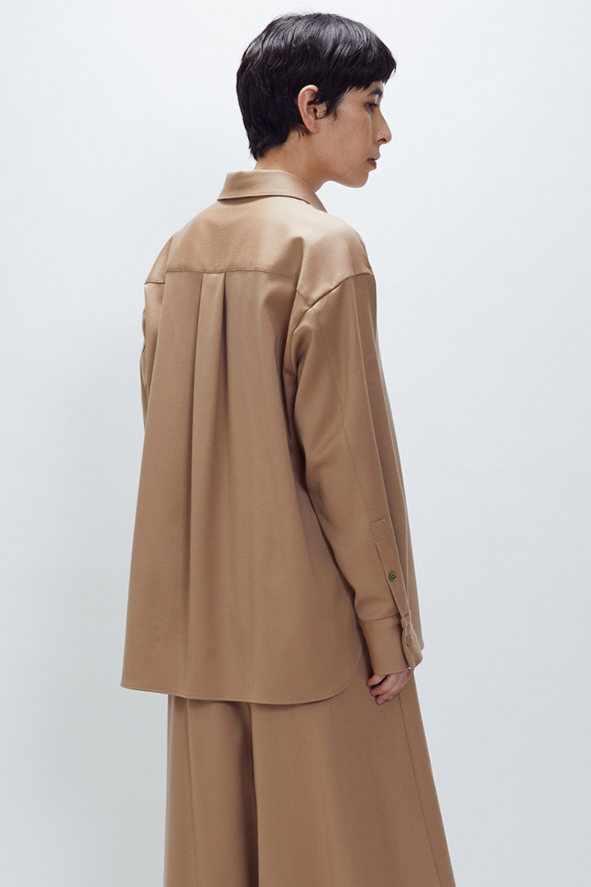 1er Arrondissement(プルミエ アロンディスモン)｜ウールサテンシャツ