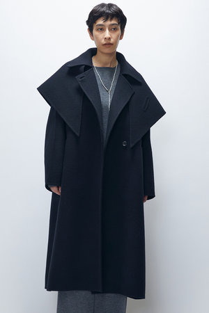 極美品✨24AW✨プルミエアロンディスモン タフタコート ブラック 定価10万 タフタコート】｜1er Arrondissement（プルミエ アロンディス