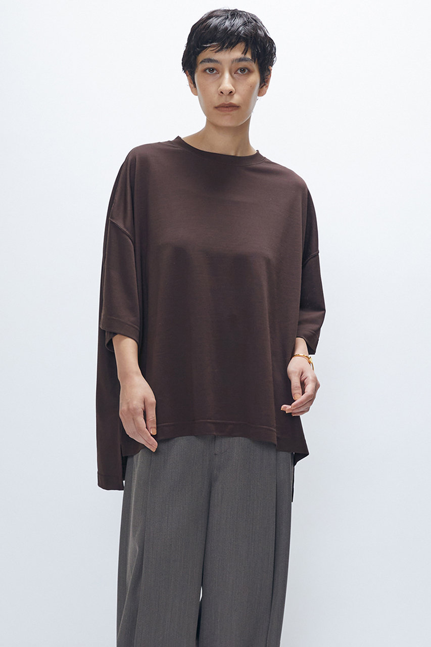 1er Arrondissement 【WEB限定】〈COGTHEBIGSMOKE〉DELTA Tシャツ (ダークブラウン, 1) プルミエ アロンディスモン ELLE SHOP 1er Arrondissement 【WEB限定】〈COGTHEBIGSMOKE〉DELTA Tシャツ (ダークブラウン, 1) プルミエ アロンディスモン ELLE SHOP