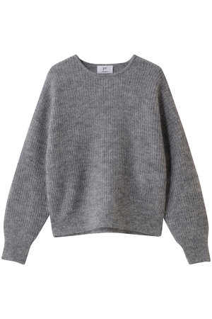 プルミエ アロンディスモン/1er Arrondissementのウールモヘア畦ニットプルオーバー(110300/110301)