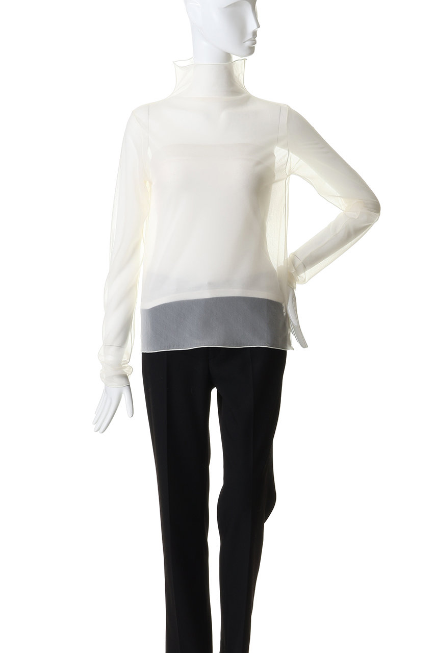 1er Arrondissement プルミエアロンディスモン　ハイネックニット 1er Arrondissement(プルミエ アロンディスモン)｜シアーハイネック