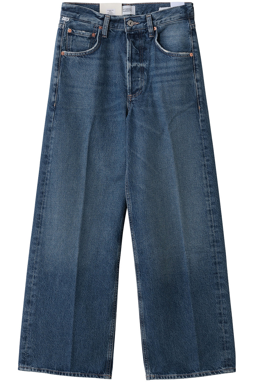 プルミエ アロンディスモン/1er Arrondissementの【CITIZENS OF HUMANITY】AYLA バギークロップデニム(ブルー/B1061BFP312)