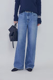 【upper hights】THE NIECE MID-RISE デニムパンツ