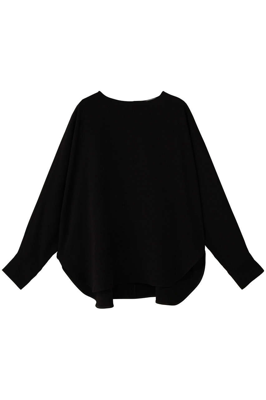 プルミエ アロンディスモン/1er Arrondissementのダブルクロスドルマンブラウス(ブラック/B1061AFB006)