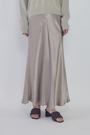 プルミエ アロンディスモン/1er Arrondissementのヴィンテージサテンスカート(110700/110703)