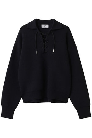 プルミエ アロンディスモン/1er Arrondissementのレースアップポロニットプルオーバー(110300/110301)