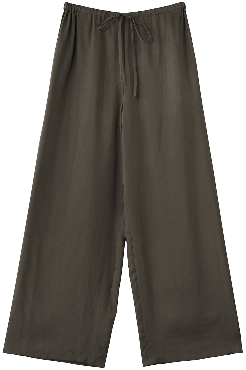 プルミエ アロンディスモン/1er Arrondissementのキュプラフィブリルイージーパンツ(カーキ/B1062AFP017)