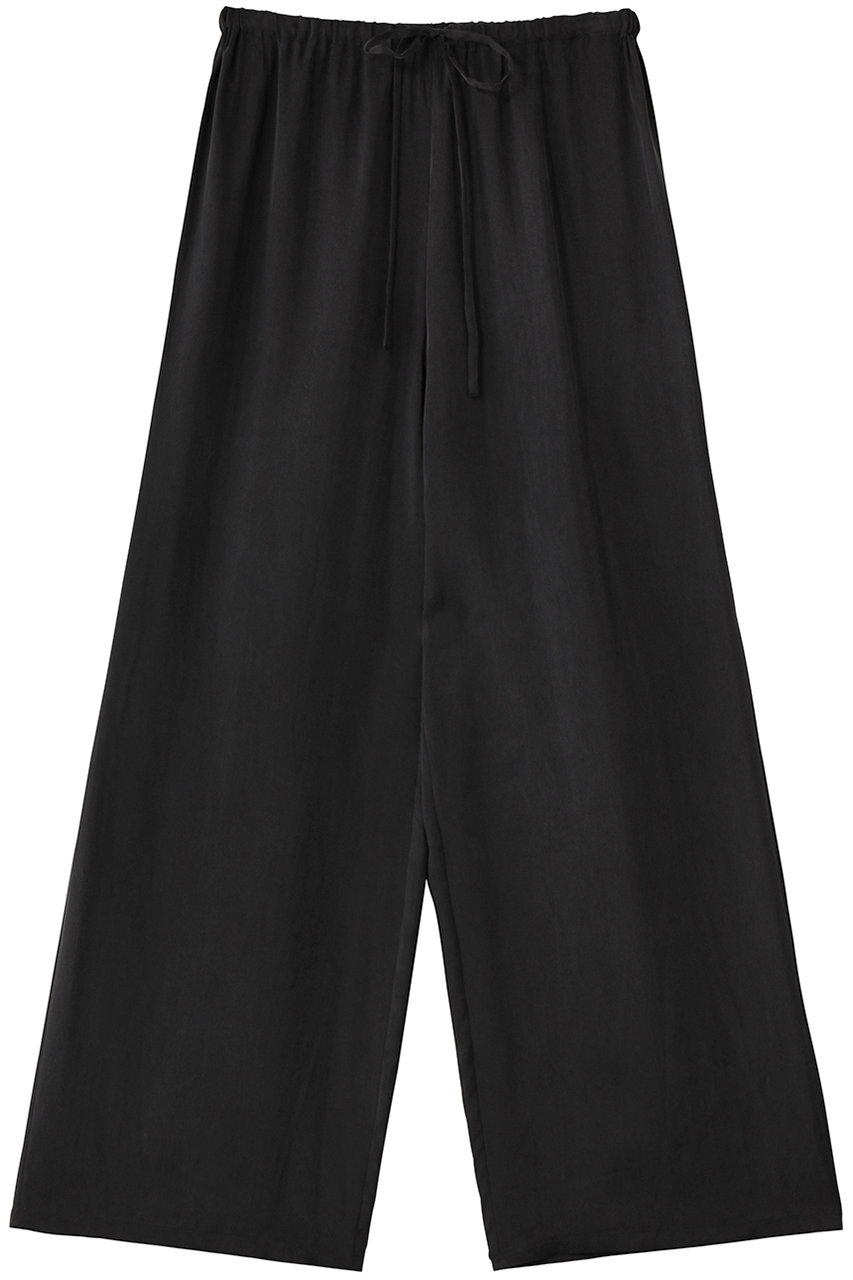 プルミエ アロンディスモン/1er Arrondissementのキュプラフィブリルイージーパンツ(ブラック/B1062AFP017)