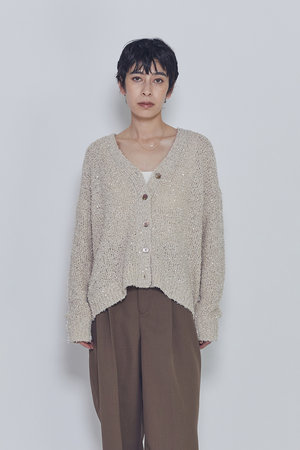 プルミエ アロンディスモン/1er Arrondissementのファンシーヤーンカーディガン(110300/110303)