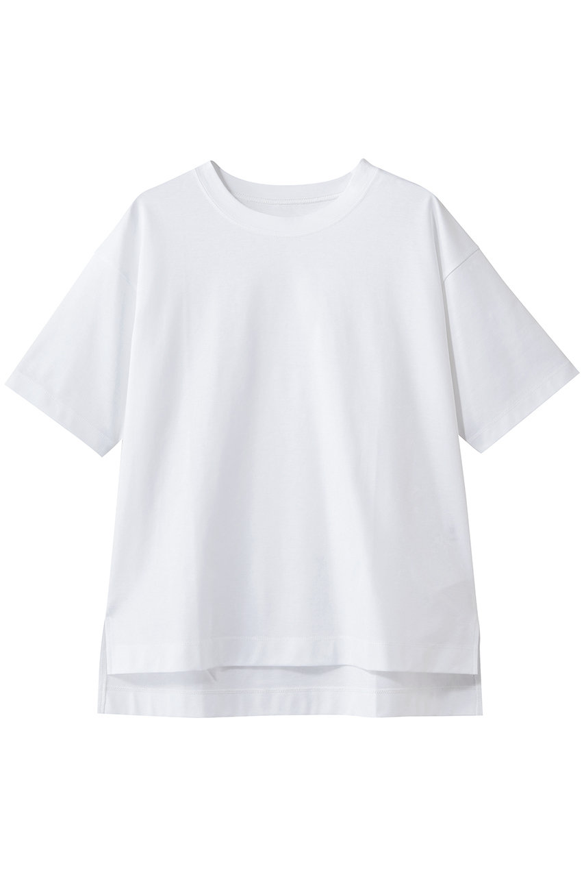 プルミエ アロンディスモン/1er ArrondissementのスーピマポンチTシャツ(ホワイト/B1062AUB212)