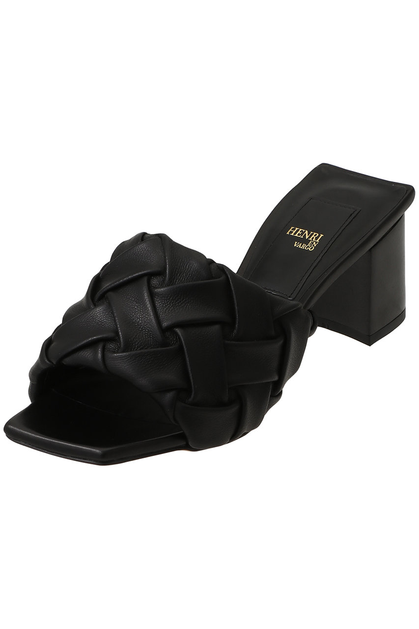 プルミエ アロンディスモン/1er Arrondissementの【HENRI EN VARGO】サンダル(ブラック/B1061BSH357)