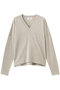 クリーンVネックニットプルオーバー プルミエ アロンディスモン/1er Arrondissement ベージュ
