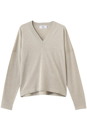 プルミエ アロンディスモン/1er ArrondissementのクリーンVネックニットプルオーバー(110300/110301)