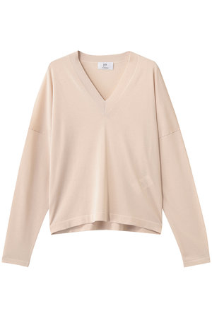 プルミエ アロンディスモン/1er ArrondissementのクリーンVネックニットプルオーバー(110300/110301)