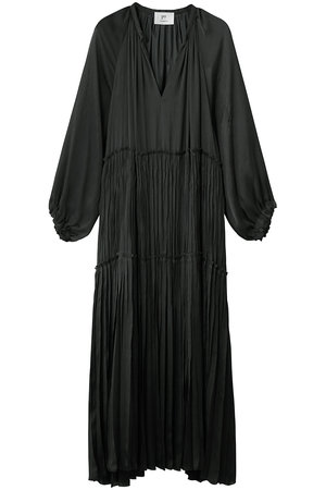 プルミエ アロンディスモン/1er Arrondissementのヨーリューサテンプリーツワンピース(110500/110503)