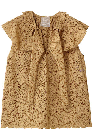 プルミエ アロンディスモン/1er Arrondissementの【予約】フラワーレースケープブラウス(110400/110403)