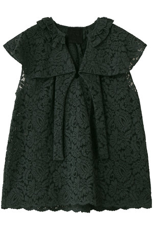 プルミエ アロンディスモン/1er Arrondissementの【予約】フラワーレースケープブラウス(110400/110403)