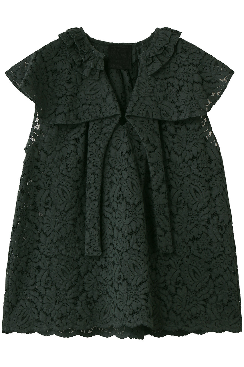 プルミエ アロンディスモン/1er Arrondissementの【予約】フラワーレースケープブラウス(グリーン/B1062AFB024)