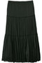 楊柳サテンティアードプリーツスカート プルミエ アロンディスモン/1er Arrondissement グリーン