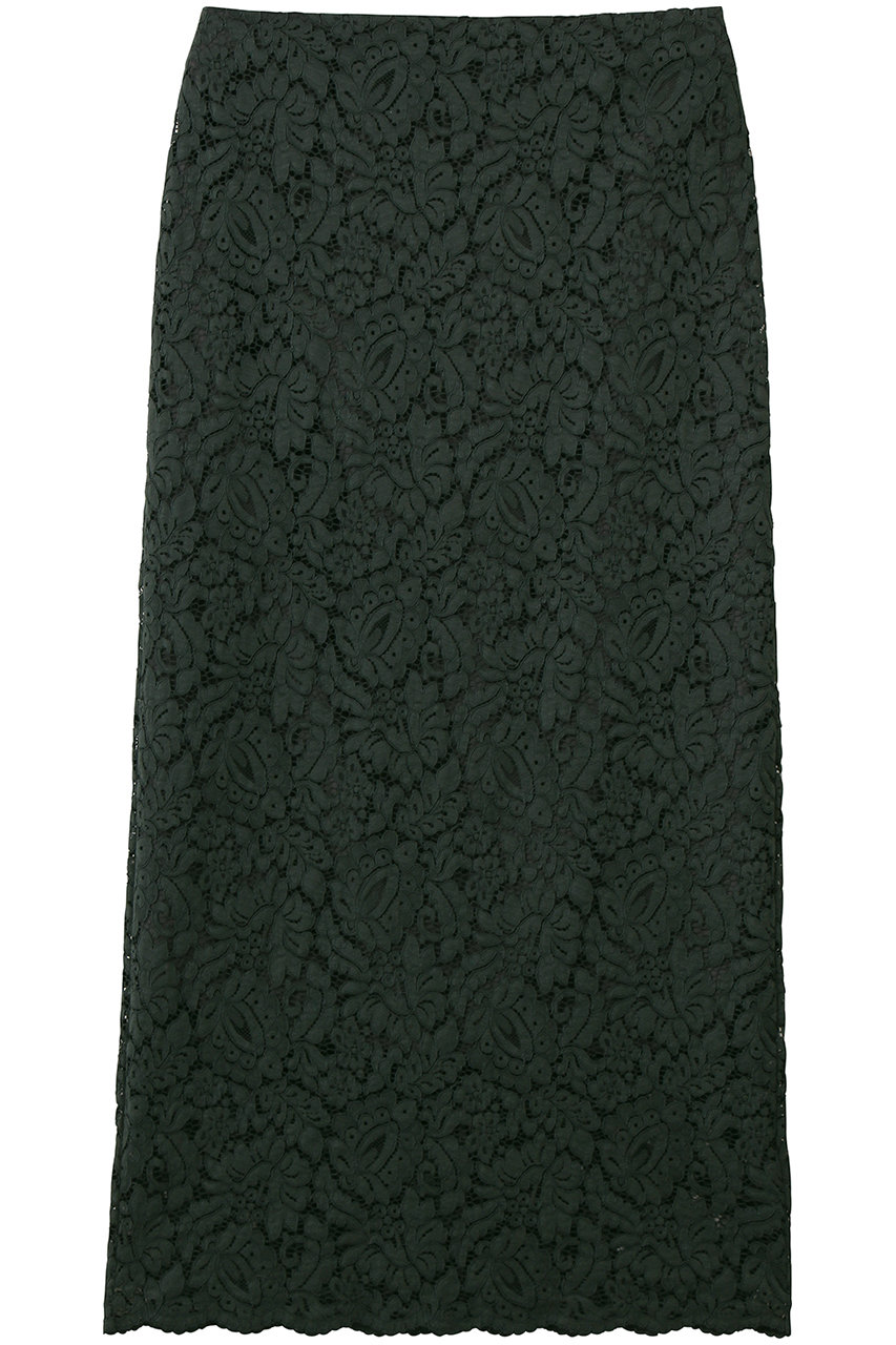 プルミエ アロンディスモン/1er Arrondissementの【予約】フラワーレースタイトスカート(グリーン/B1062AFS025)