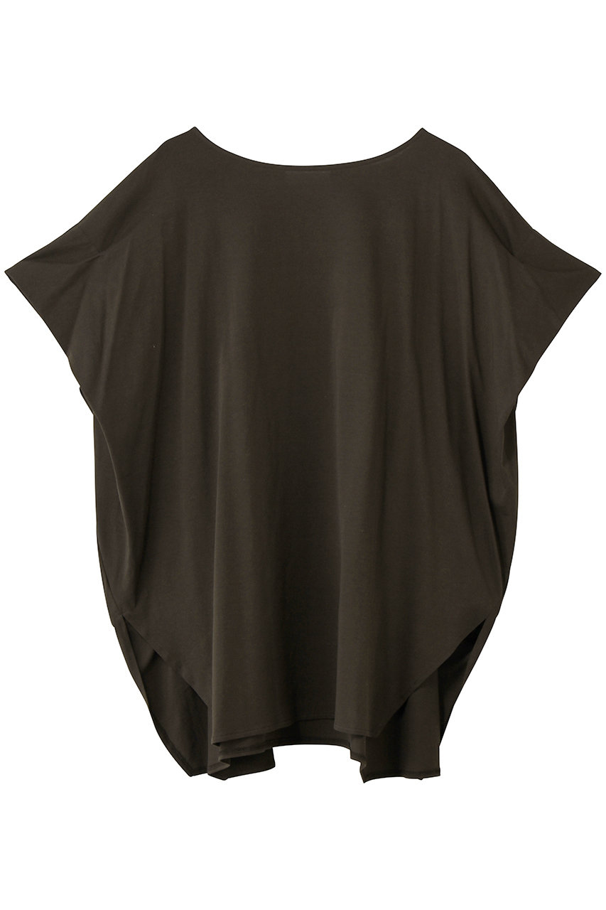 プルミエ アロンディスモン/1er Arrondissementのプレミアム天竺ニュアンストップス(ブラウン/B1062AUB209)