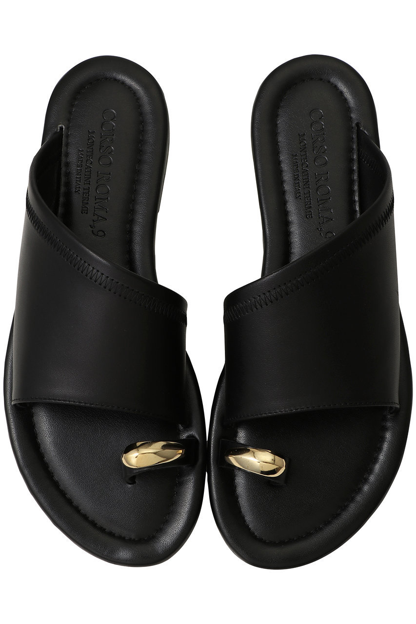 プルミエ アロンディスモン/1er Arrondissementの【CORSO ROMA】シューズ(ブラック/B1061BSH348)